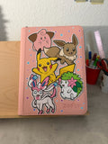 Hand-Painted Cute Squad 4/9/12-Pocket Binder