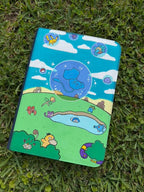 First Legend Journey Scene Binder - hand-painted Journey Pastel card binder cover