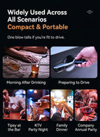 Rechargeable Breathalyzer, Alcohol Tester, Breathalyzer, Non-Contact Measurement