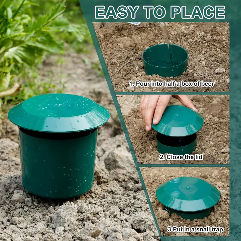 20pcs/Set Farm-Specific Snail and Slug Trap Kit【Include Snail bait & Garden Labels】