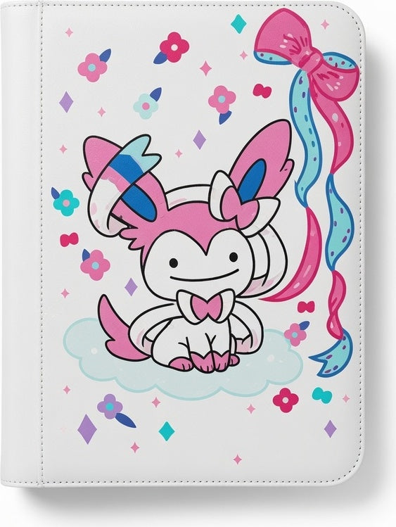 【100% Hand-Painted】Mystery 4/9/12-Pocket Sleeping Cat Binders